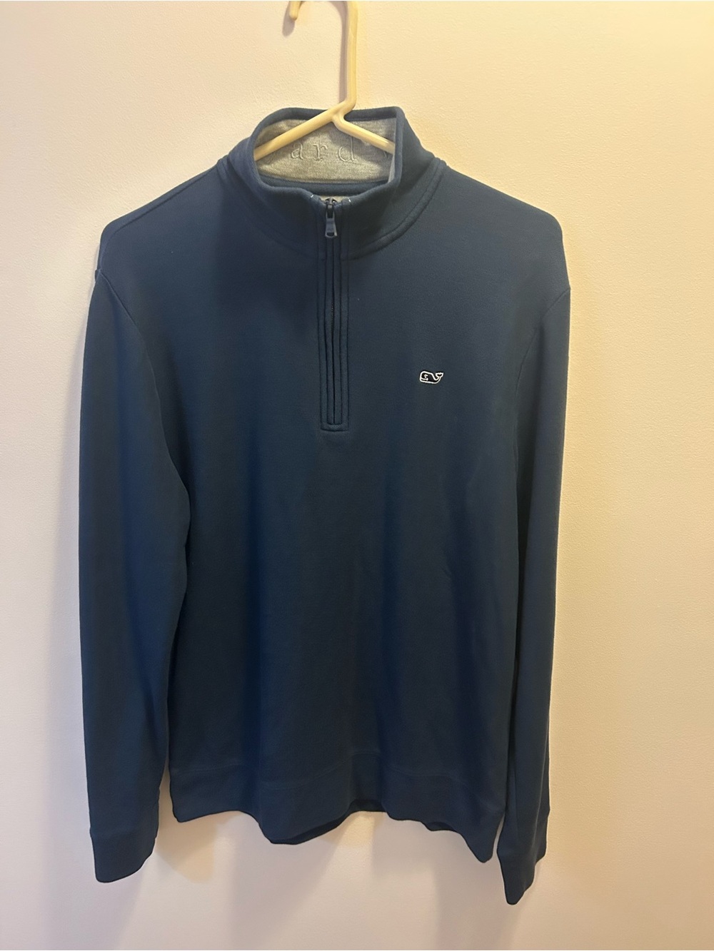 Vineyard Vines Men’s Half-Zip Pullover Sweater - Navy Blue